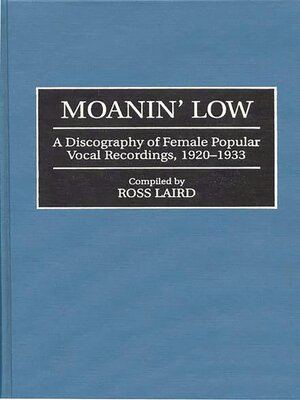 cover image of Moanin' Low